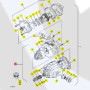 9705146 Тандем насосов для двигателя трактора Buhler-2375
