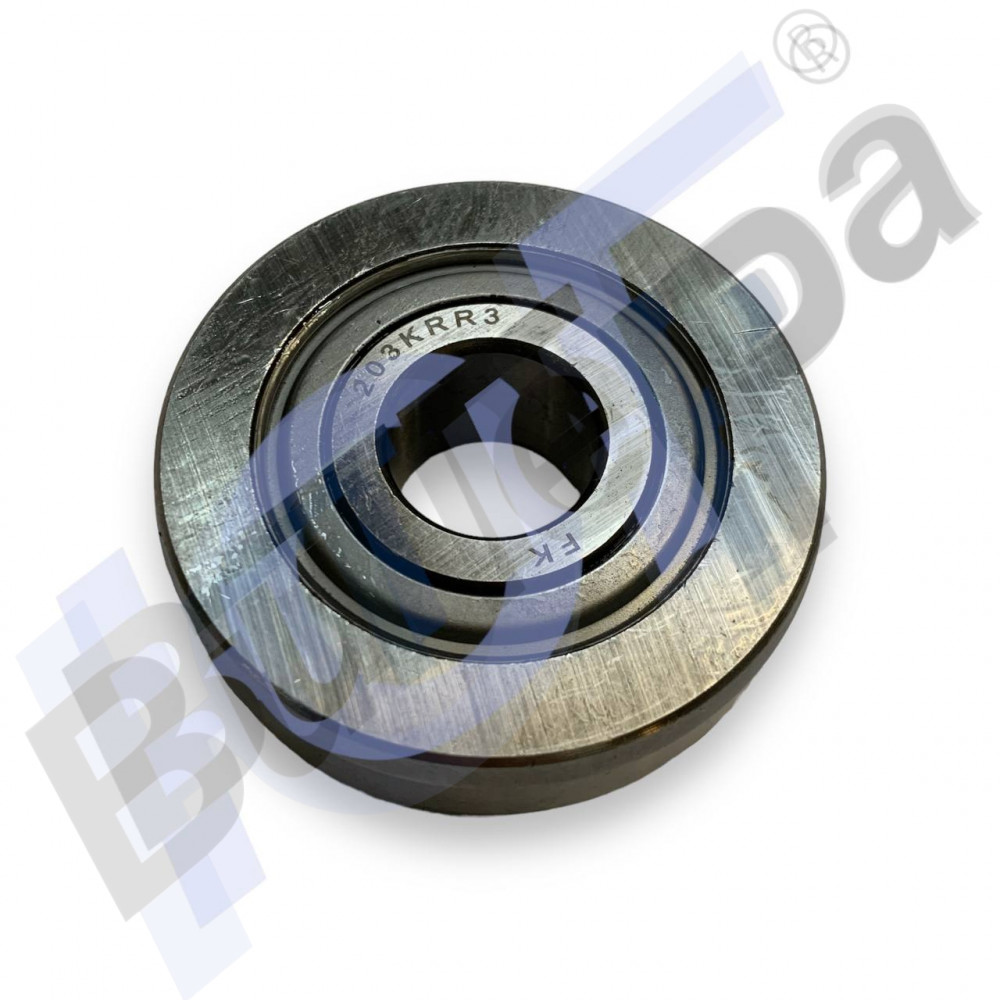 203KRR3 | Подшипник шариковый 15,951х50,8х15 на JD, CNH (JD8646, SX0360LL, 165484, AE74534, 80535663, 667925R91, 50184)