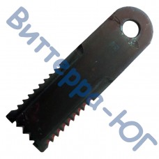 D49062900 | Нож соломоизмельчителя, 0050, зубчатый, 4 мм, 20 шт. в упаковке