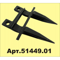 80916328 Противорежущий палец двойной 6″