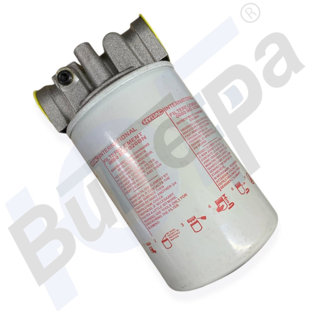 MF BN 80 AGC 20A 0/0/-B1/7 Фильтр гидравлический с корпусом в сборе (ЭС-1) (HF6591, З171604, 0080 MG 020 BN)