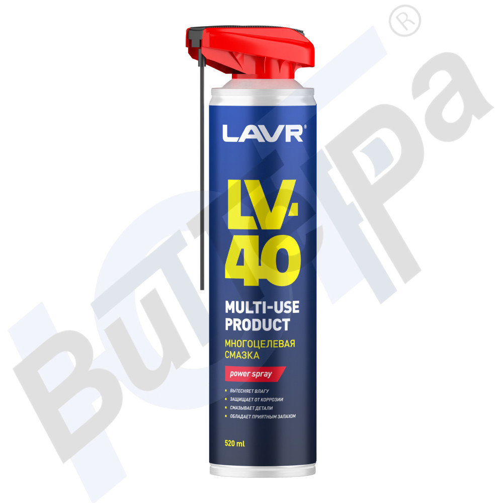 Смазка многоцелевая LV-40 LAVR (520мл)