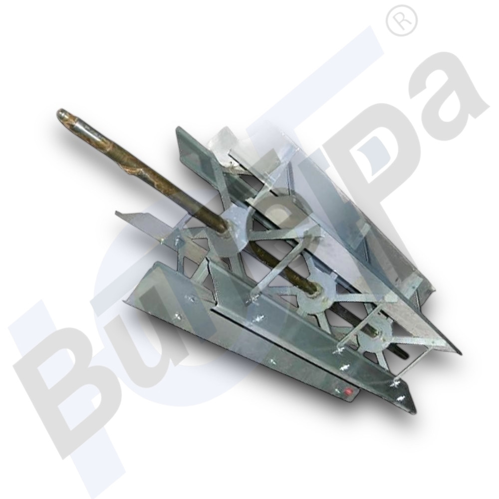 РСМ-10.01.03.020А Крылач вентилятора с валом на Дон-1500Б, РСМ-142 "Acros", Acros-585/550